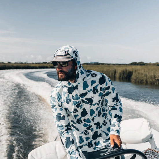 The Qualified Captain Camo Premium Performance Hoodie