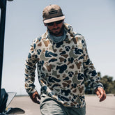 The Qualified Captain Camo Premium Performance Hoodie