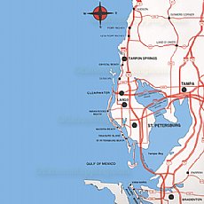 Top Spot Map Tampa N-202