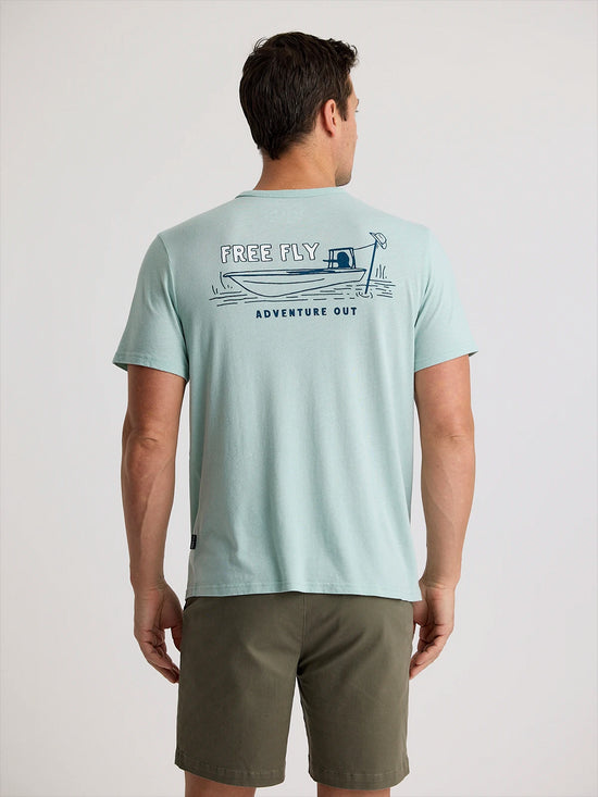 Free Fly Lazy Tides Pocket Tee