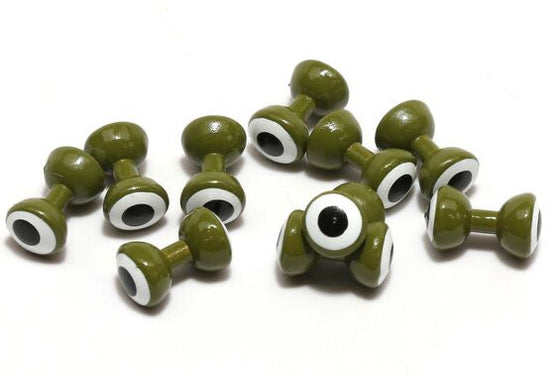Large Double Pupil Lead Eyes