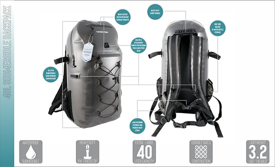 Yankee Fork 40L Submersible Backpack