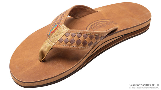 Rainbow Sandals Luxury Leather - Double Layer Arch Support
