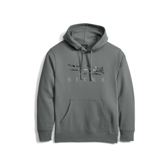 Sitka Icon Optifade Pullover Hoodie - Metal Grey Elevated II detail