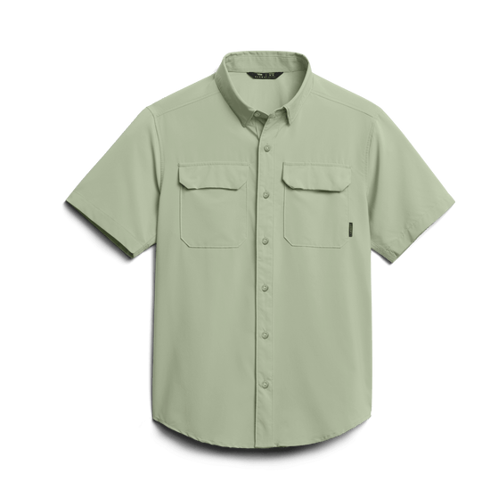 Sitka Rossby SS Shirt - Swamp Green detail
