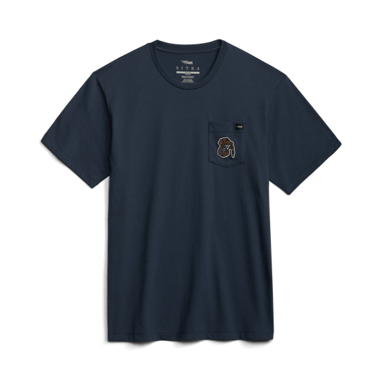 Sitka Species Pocket Tee - Midnight Blue