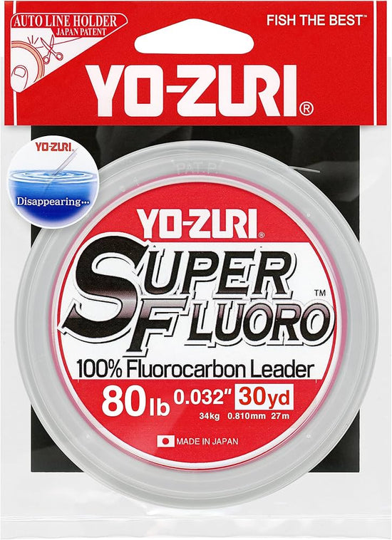 Yo-Zuri Superfluoro Leader Line Clear