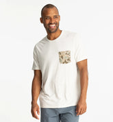 Free Fly Barrier Island Camo Pocket Tee
