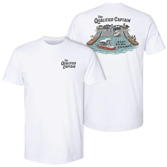 The Qualified Captain Boat Ramp Champ Tee