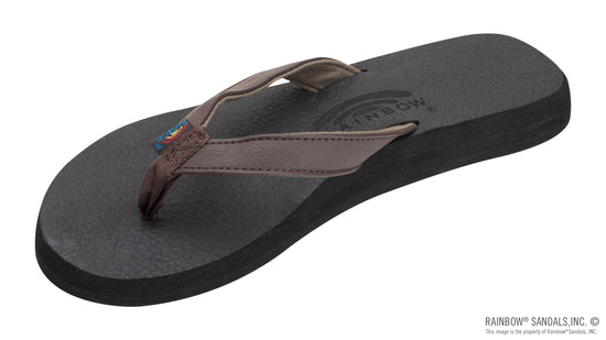 Rainbow Sandals The Cottons Women's Soft Rubber Top Sole Tapered Strap