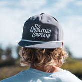 The Qualified Captain Script Logo Hat