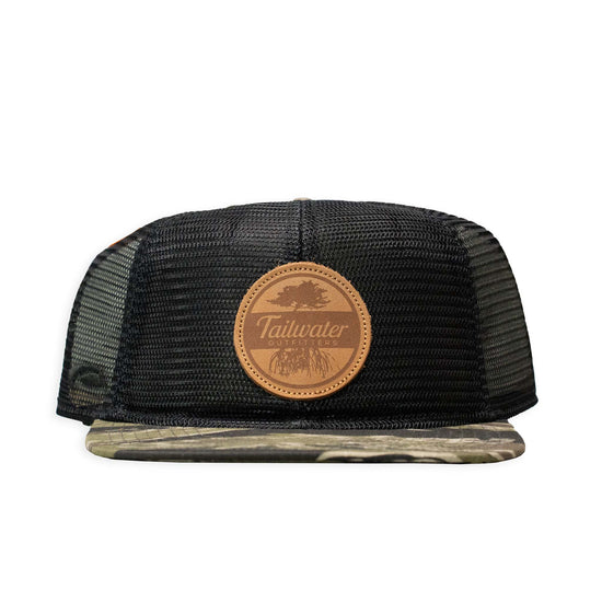 Tailwater Outfitters Leather Patch Mesh Hat