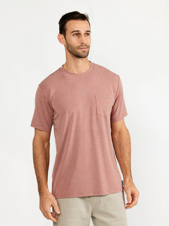 Free Fly Men's Bamboo Flex Pocket Tee