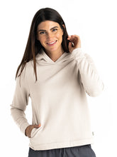 Free Fly Women's Bamboo Lightweight Fleece Cropped Hoodie
