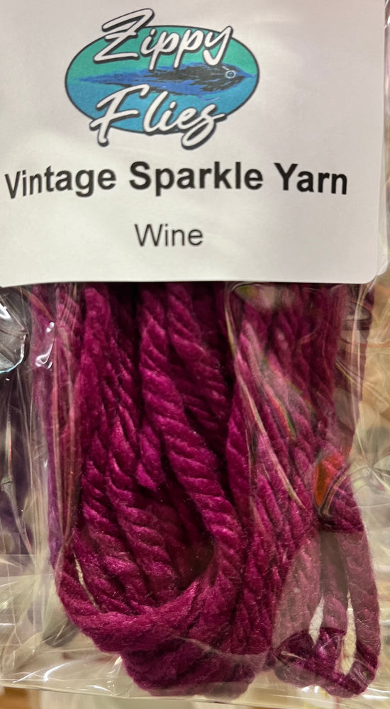 Zippy Flies Vintage Sparkle Yarn