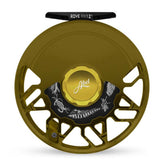 Abel Rove Ti 9/11 Ported Reel Satin Olive/ Satin Olive/ Platinum