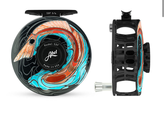 Abel SDF 6/7 Larko Mirage Redfish/Black/ Platinum