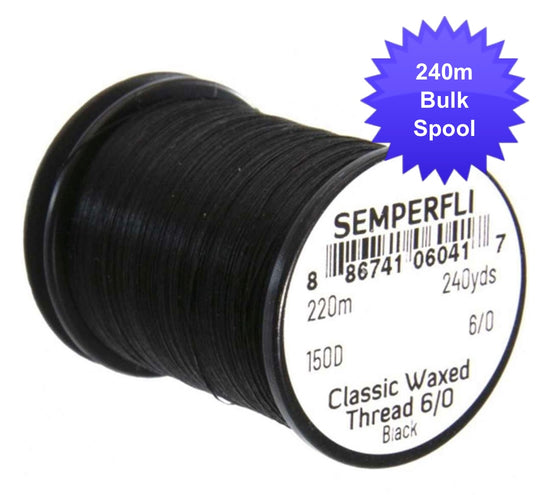 Semperfli Classic Waxed Thread 6/0 240 Yards