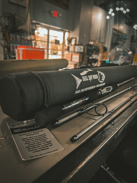 Bull Bay Stealth Sniper Travel Rod With Case 3 Piece