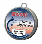 Mason Hard Type Nylon Clear 100yd