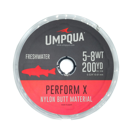 Umpqua Perform X HD Freshwater Nylon Butt Material