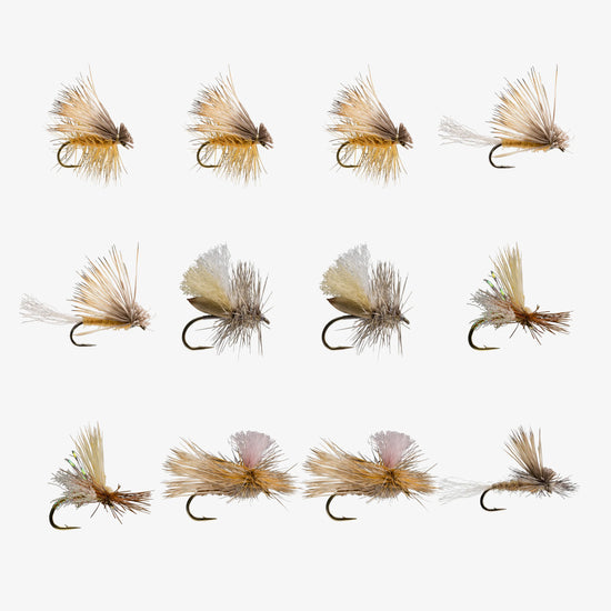 RIO's Tan Caddis Dry Assortment