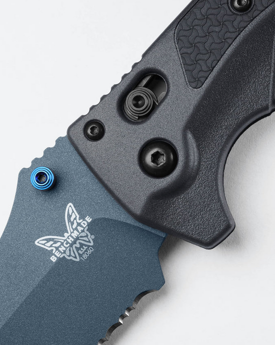 Adira | Tempest Gray | Drop Point Serrated