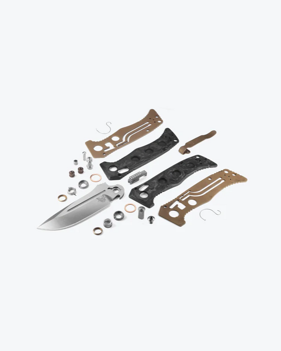 Mini Auto Adamas | Marbled Carbon Fiber | Drop-point