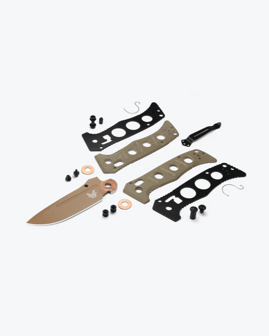 Benchmade Mini Adamas | OD Green G10 | Drop-point