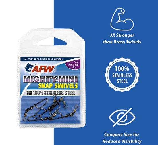 AFW Mighty Mini Snap Swivels667-0562