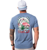 Skinny Water Culture Spoonbill - Slate Blue