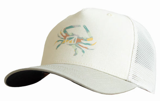 Skinny Water Culture Bog Camo Oxford Trucker Hat