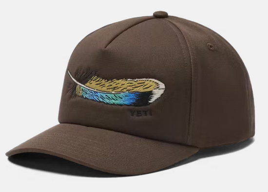 Yeti Weatlands Duck Feather Mid Pro Flat Brim Hat