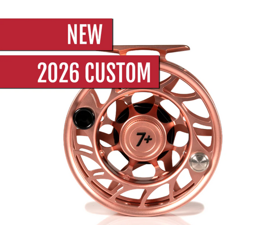 2026 Custom Iconic Penny Dropper Copper Fly Reel 7 Plus