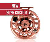 2026 Custom Iconic Penny Dropper Copper Mid Arbor Fly Reel 9 Plus