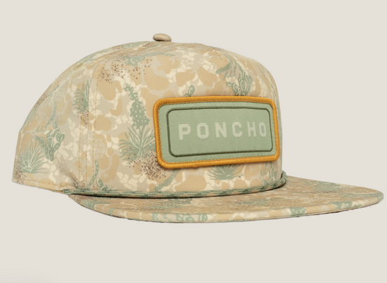 Poncho South Zone Camo Rope Hat