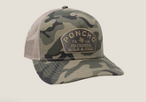 Poncho Camo Wild and Free Trucker Hat
