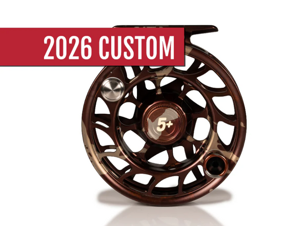 2026 Custom Iconic Camo 5 Plus Fly Reel