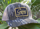 Fish and Grits Authentic Mossy Oak Trucker - "OG" Bottomland