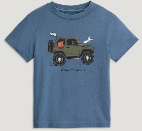 Free Fly Toddler Born To Roam Tee