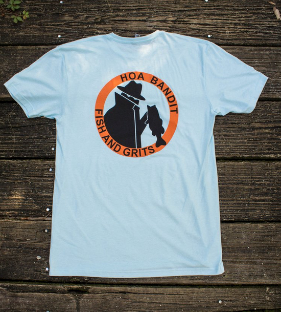 Fish And Grits HOA Bandit - Ice Blue
