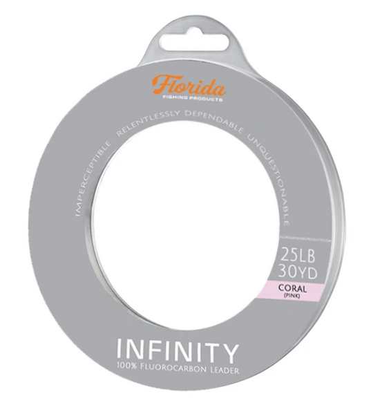 FFP INFINITY 100% Fluorocarbon Leader (Coral)