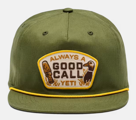 Yeti Good Call Flat Brim Rope Hat