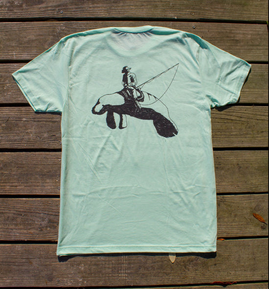 Fish and Grits Sea Cowboy Tee