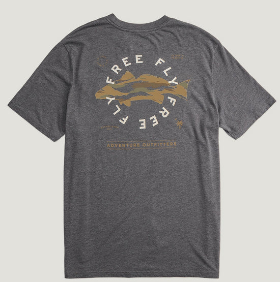 Free Fly Redfish Camo Pocket Tee