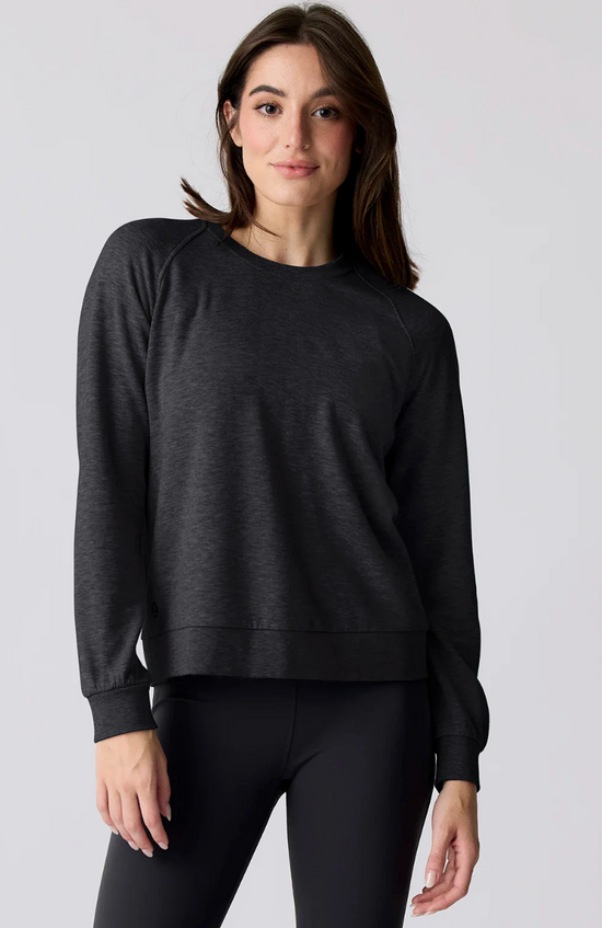 Free Fly Women's Bamboo Lightweight Fleece Crewneck Pullover