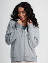 Free Fly Women's Bamboo Lightweight Fleece Zip Hoodie