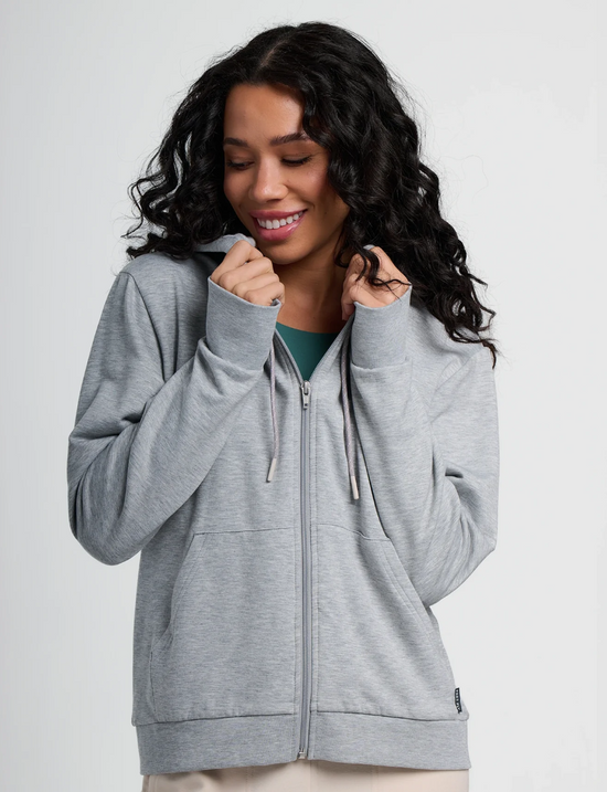 Free Fly Women's Bamboo Lightweight Fleece Zip Hoodie