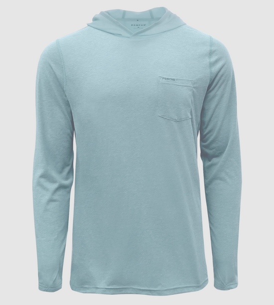 Poncho Hoodie LS
