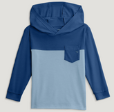 Free Fly Toddler Colorblock Bamboo Shade Hoodie